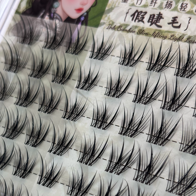 Набор ресниц Xixi Ink Bamboo черные - изображение 6