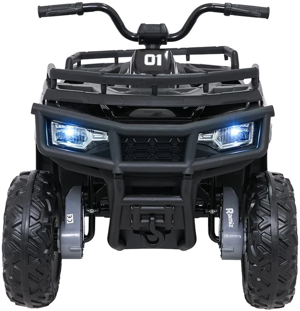 Samochód elektryczny dla dzieci Quad ATV Wolf 1-osobowy Czarny (5903864960372) - obraz 2