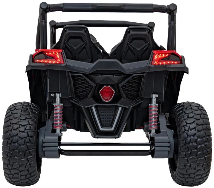 Samochód elektryczny dla dzieci UTV X3 Off-Road 2-osobowy Czerwony (5903864941968) - obraz 4