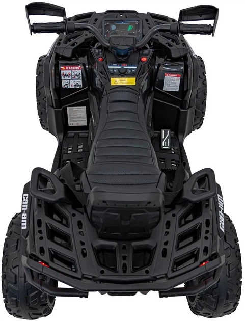 Samochód elektryczny dla dzieci Quad Can-Am Outlander ATV 1-osobowy Czarny (5903864982695) - obraz 4