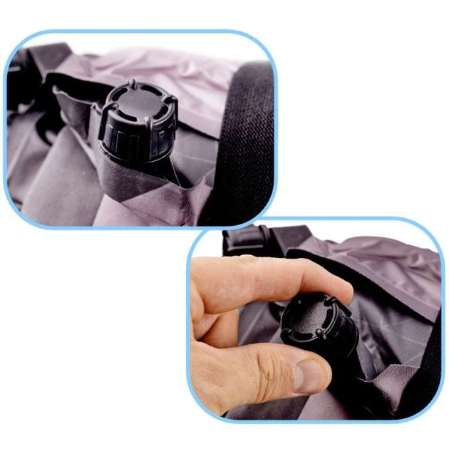 Автомобільний матрац KIK KX5300 184 x 131 см Коричневий (5903039731141) - зображення 4