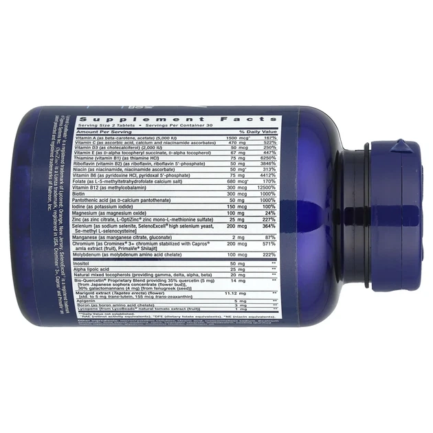 Мультивітаміни Life Extension (Two-Per-Day Tablets) 60 таблеток (LEX-23166) - изображение 2