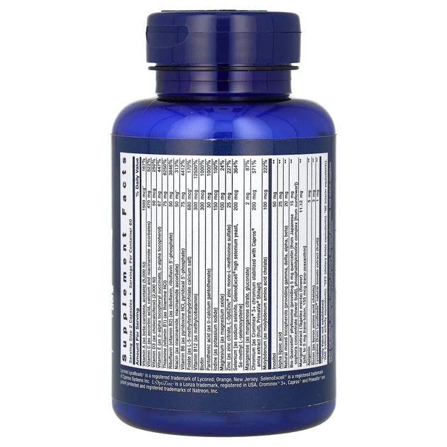 Мультивітаміни для прийому двічі на день Life Extension (Two-Per-Day Multivitamin) 120 капсул (LEX-23141) - Фото 2 Мультивітаміни для прийому двічі на день Life Extension (Two-Per-Day Multivitamin) 120 капсул (LEX-23141) - изображение 2