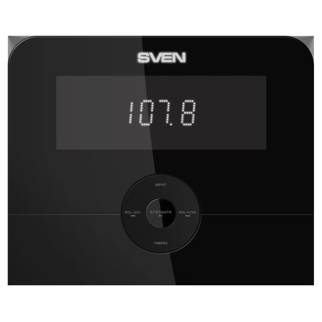 Мультимедійна акустична система SVEN MS-2050, колонки 2.1 з Bluetooth, USB, SD та FM-радіо - зображення 6