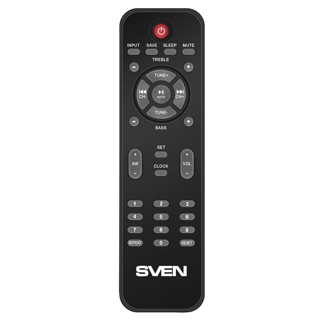 Мультимедійна акустична система SVEN MS-2050, колонки 2.1 з Bluetooth, USB, SD та FM-радіо - зображення 9