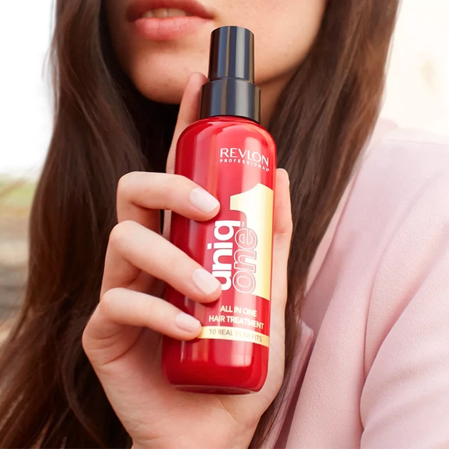 Несмываемая спрей-маска для волос БЕЗ УПАКОВКИ Revlon Professional Uniq One All in One Hair Treatment, 150 мл - изображение 2