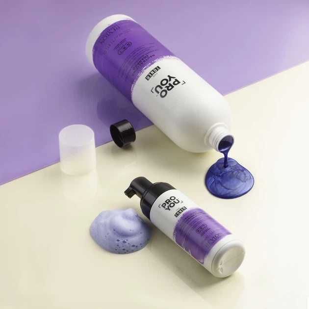 Нейтралізуюча піна для світлого та знебарвленого волосся Revlon Professional Pro You The Toner Neutralizing Conditioning Foam, 165 мл - зображення 2