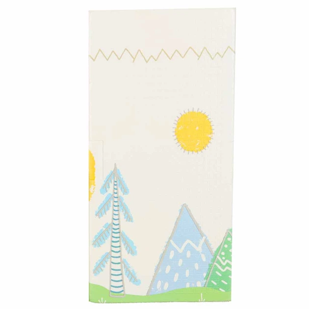 Mata piankowa edukacyjna KIK składana 150 x 200 cm Drzewa, misie (5903039771376) - obraz 7