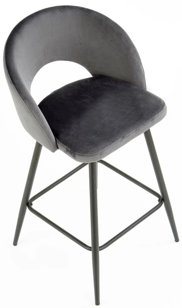 Hoker barowy Halmar H96 Szary (5905248114746) - obraz 6