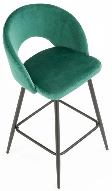 Hoker barowy Halmar H96 Ciemny zielony (5905248114722) - obraz 9