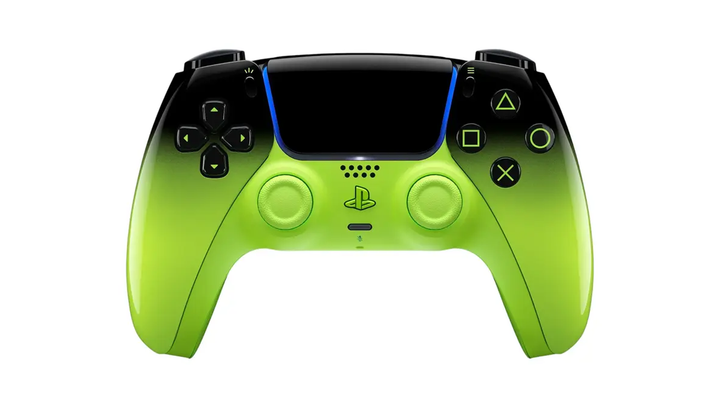 Геймпад Бездротовий Sony PlayStation 5 DualSense Remix Green - Фото 2 Геймпад Бездротовий Sony PlayStation 5 DualSense Remix Green - зображення 2