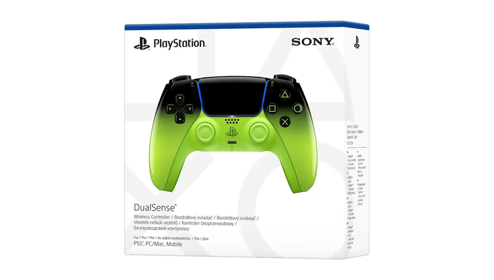 Геймпад Бездротовий Sony PlayStation 5 DualSense Remix Green - Фото 7 Геймпад Бездротовий Sony PlayStation 5 DualSense Remix Green - зображення 7