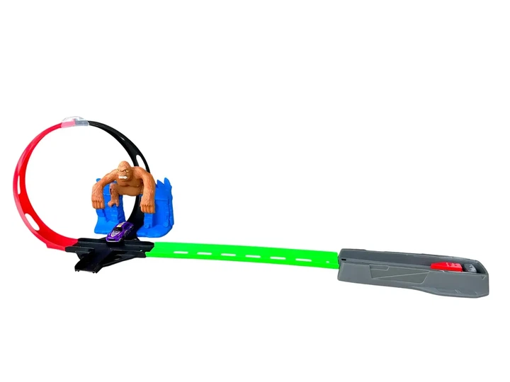 Автотрек Hot Wheels детский — инерционный трек для машинок, игровой набор - изображение 3
