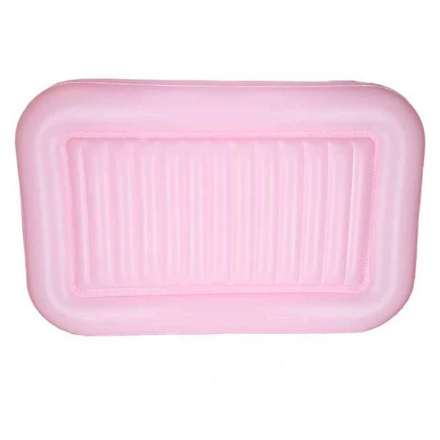 Materac dmuchany do pływania Kik z poduszką 175  cm Różowy KX2856 (5903039770409) - obraz 7