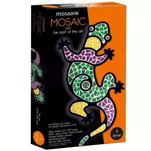 Мозаика Mosaaro Хрустальное стекло Ящерица (MA3001) - Фото 5 Мозаика Mosaaro Хрустальное стекло Ящерица (MA3001) - изображение 5