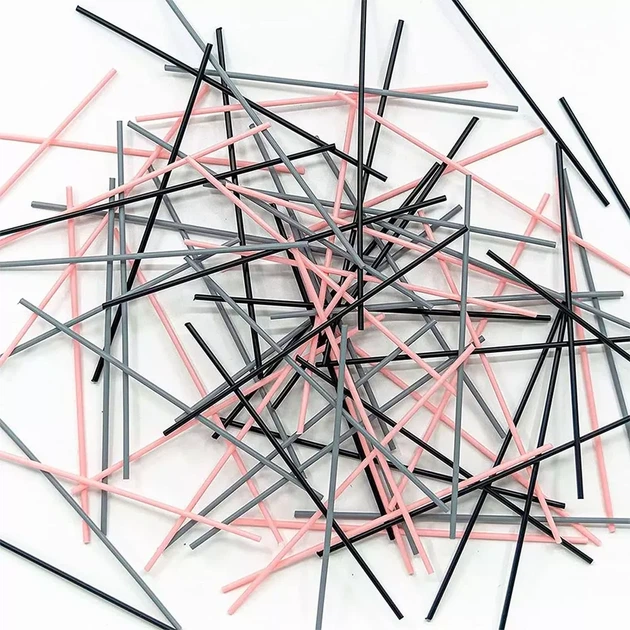 Набор стержней для 3D-ручки 3Doodler Star МИКС (75 шт: черный, розовый, серый) (3DS-ECO-MIX3-75) - изображение 5