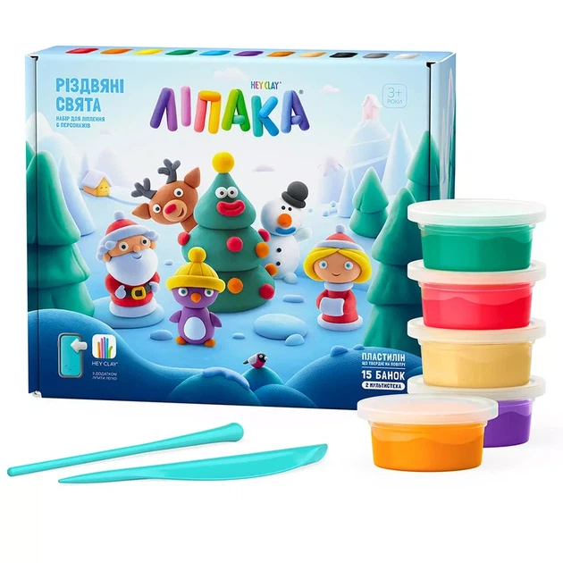 Пластилин Липака Рождественские праздники (99001-UA01) - изображение 6