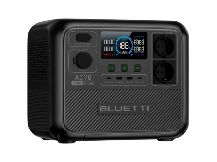 Зарядна станція Bluetti AC70 - зображення 3