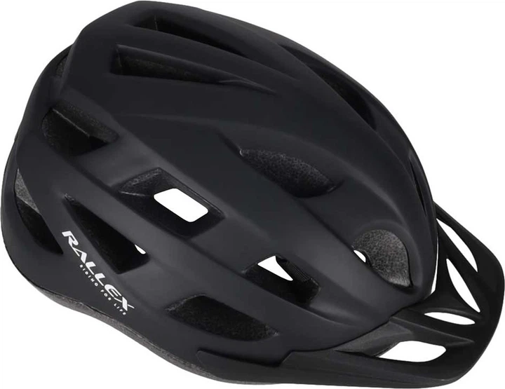 Kask rowerowy RALLEX M 54-58 cm Czarny (5903039770591) - obraz 3