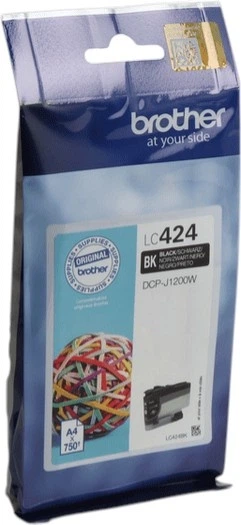 Картридж Brother LC424BK Black - зображення 1