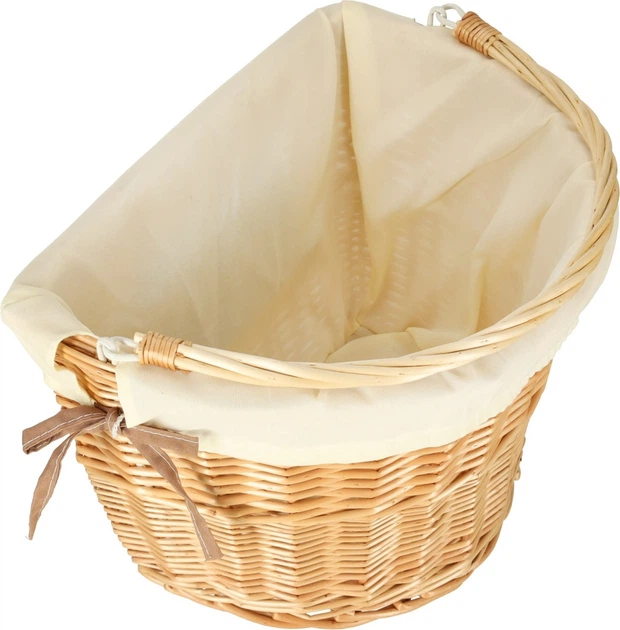 Kosz rowerowy RALLEX wiklinowy pleciony click na kierownicę (5903039742833) - obraz 8