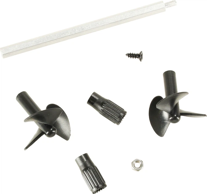 Моторний човен на радіокеруванні KIK D16B GPS Чорний (5903039759312) - зображення 14