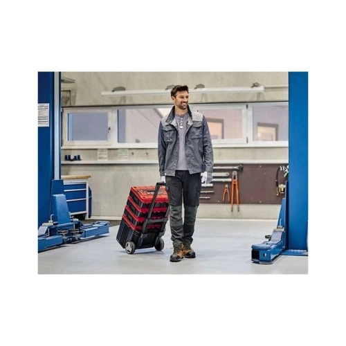 Ящик для інструментів Einhell E-Case L з колесами, до 120кг, колеса 15см (4540014) EINHELL 4540014 982013 - зображення 7