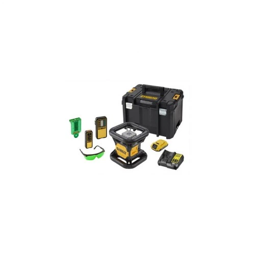 Лазерний нівелір DeWALT ротаційний, 18В XR Li-Ion, зелений промінь, 4.5 кг, 2Ah, ЗУ, кейс (DCE079D1G) DeWALT DCE079D1G 989247 - Фото 3 Лазерний нівелір DeWALT ротаційний, 18В XR Li-Ion, зелений промінь, 4.5 кг, 2Ah, ЗУ, кейс (DCE079D1G) DeWALT DCE079D1G 989247 - зображення 3