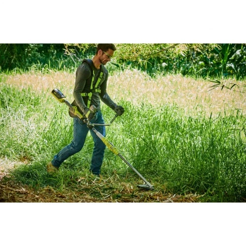 Тример садовий Ryobi Max Power RBC36X26BG2-0 36V, 26см, ніж/ліска 30см, ергоремені Vertebrae 3.7кг (без АКБ та ЗП) (5133006434) Ryobi 5133006434 991748 - зображення 2