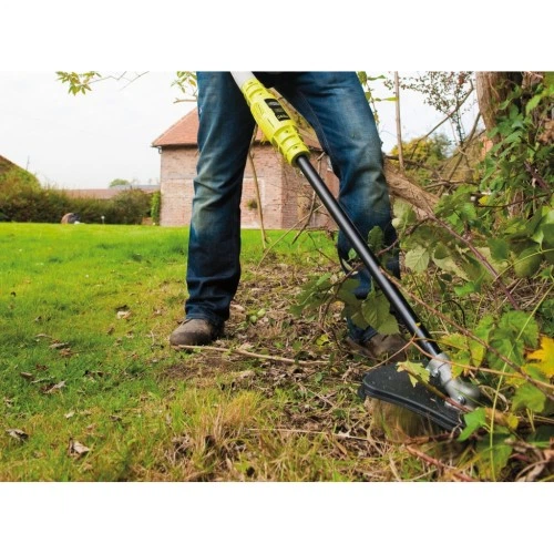 Тример садовий Ryobi Max Power RBC36X26BG2-0 36V, 26см, ніж/ліска 30см, ергоремені Vertebrae 3.7кг (без АКБ та ЗП) (5133006434) Ryobi 5133006434 991748 - зображення 4