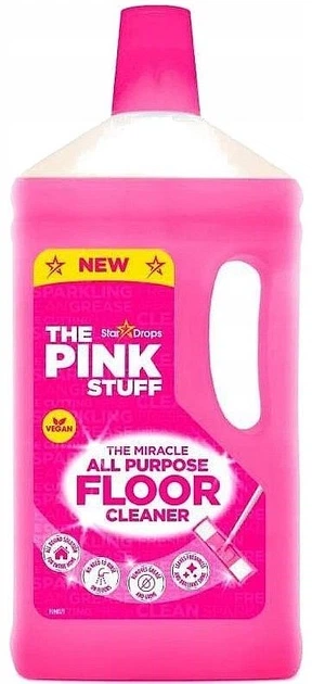 Універсальний засіб для миття підлоги The Pink Stuff Miracle All Purpose Floor Cleaner 1л - Фото 1 Універсальний засіб для миття підлоги The Pink Stuff Miracle All Purpose Floor Cleaner 1л - зображення 1