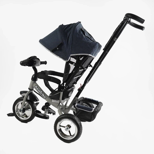 Велосипед 3-х колесный 6588 / 60-714 Best Trike (1) колесо пена, d=25см переднее, d=20см задние, фара музыкальная, USB, Bluetooth, в коробке - изображение 3