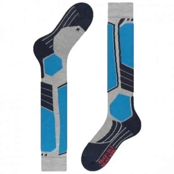 Шкарпетки Falke ESS SK2 Wool M 44-45 Light Grey (1097-16524-3400 44/45) - зображення 3