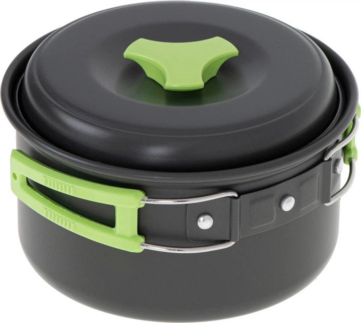 Набір посуду KIK кемпінговий XL 9 шт (5903039735439) - зображення 2