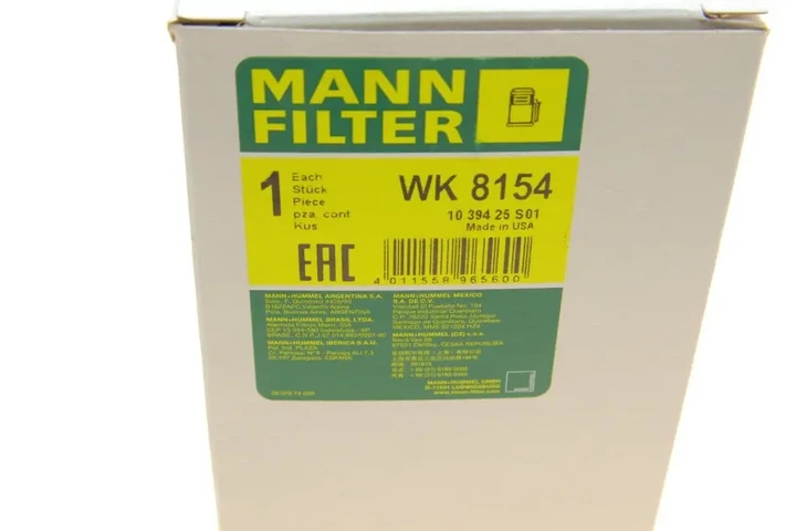 Фільтр паливний Ford Transit 2.0/2.4TDCi 02-06 MANN-FILTER WK8154 - изображение 6