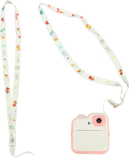 Дитяча камера миттєвого друку KIK з термопапером та картою на 32 ГБ Рожева KX3570_1 (5903039753457) - зображення 6