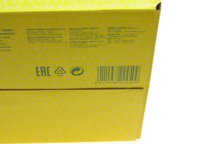 Фільтр повітряний Skoda Octavia/VW Golf/Caddy/Touran 1.2-1.4TSI/1.6/2.0FSI/SDI 04-15 (з поролоном) MANN-FILTER C 14 130/1 - изображение 5