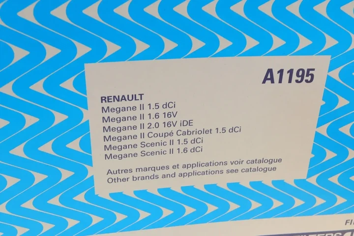Фільтр повітряний Renault Megane II/Scenic II 1.5dCi/1.6-2.0i 03-08 Purflux A1195 - изображение 4