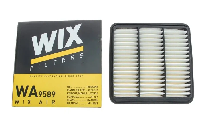Фільтр повітряний Mitsubishi L200 2.5DI-D 06-15/Pajero Sport 2.5DI-D/3.0/3.2DI-D/3.5 V6 08- WIX FILTERS WA9589 - изображение 3