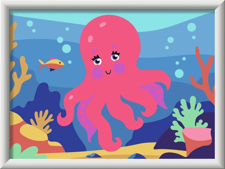 Картина за номерами Ravensburger CreArt Восьминіг 12023257 (4005555232575) - зображення 2