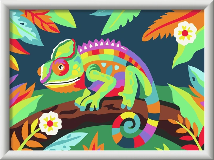 Картина за номерами Ravensburger CreArt Хамелеон 12023260 (4005555232605) - зображення 2