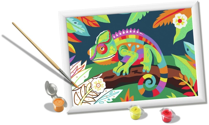 Картина за номерами Ravensburger CreArt Хамелеон 12023260 (4005555232605) - зображення 3