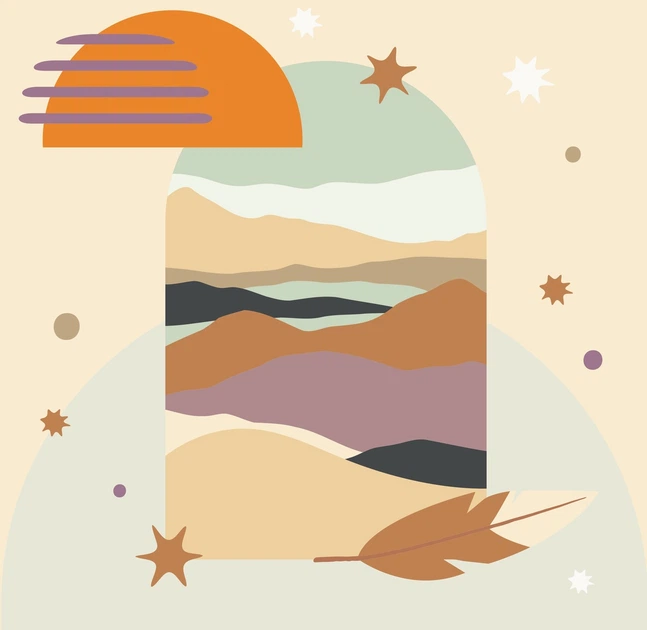 Картина за номерами Ravensburger CreArt Boho Пагорби 12023144 (4005555231448) - зображення 3