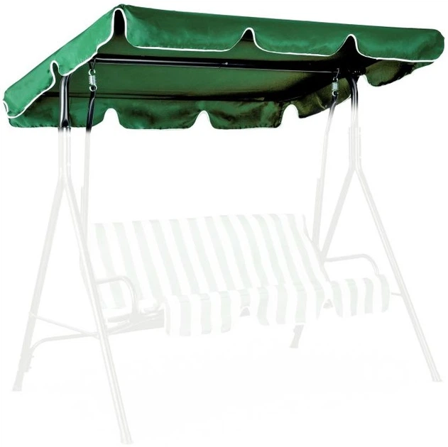 Тент для садової гойдалки ModernHome by Multistore FC-007B Зелений - зображення 3