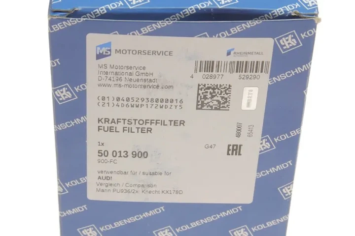 Фільтр паливний VW Caddy 1.9-2.0SDI (5 болтів) KOLBENSCHMIDT 50013900 - Фото 4 Фільтр паливний VW Caddy 1.9-2.0SDI (5 болтів) KOLBENSCHMIDT 50013900 - зображення 4