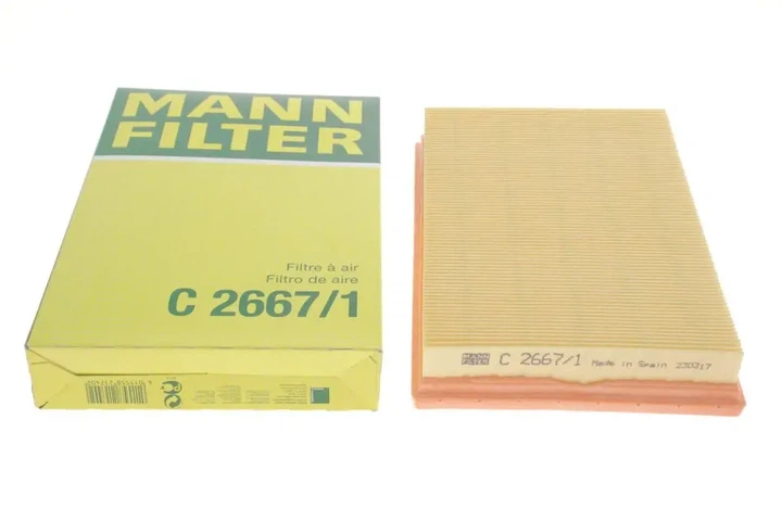 Фільтр повітряний Ford Fiesta/Mazda 121 95-03 MANN-FILTER C 2667/1 - изображение 4