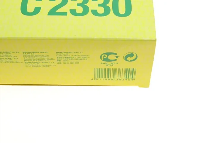 Фільтр повітряний Suzuki Grand Vitara 1.6/1.9DDiS/2.0 05-15 MANN-FILTER C 2330 - изображение 6