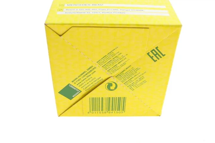 Фільтр паливний MB S-class (W220) 98-06/E-class (W211) 03-08 (OM628) MANN-FILTER WK 822/3 - изображение 5