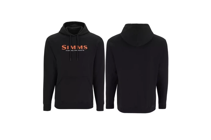 Худи Simms Logo Hoody Black, размер: XL (9760200704) - Фото 1 Худи Simms Logo Hoody Black, размер: XL (9760200704) - изображение 1