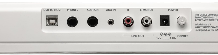 Pianino sceniczne Kurzweil KA-S1 White - obraz 5